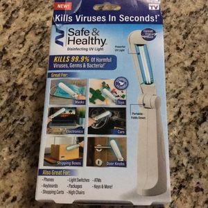 Disinfecting UV Light Set Of 2 New